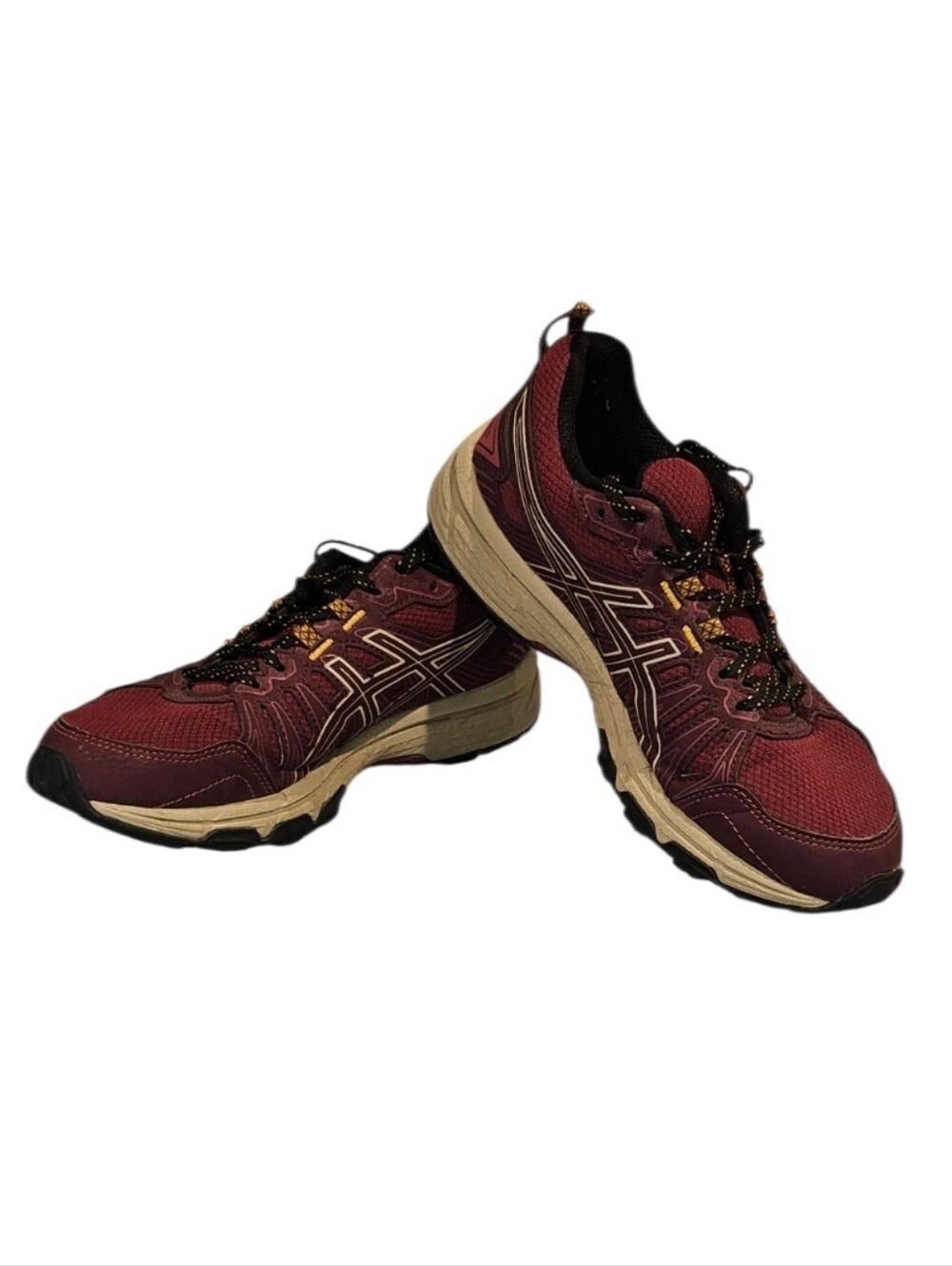 ASICS Gel-Venture 7 Women’s Sz 7 Trail Running Sneakers Burgundy Athletic Shoes